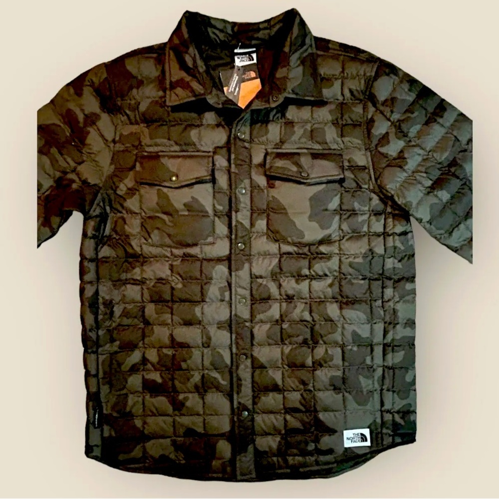 North Face Thermoball Shirt Jacket Shacket Size Large L
